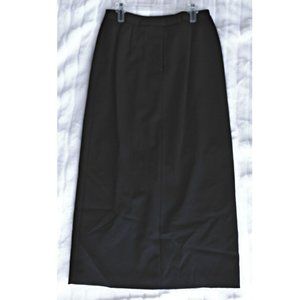 Talbots Petites Women's black long maxi skirt